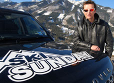 Graham Bell and Ski Sunday